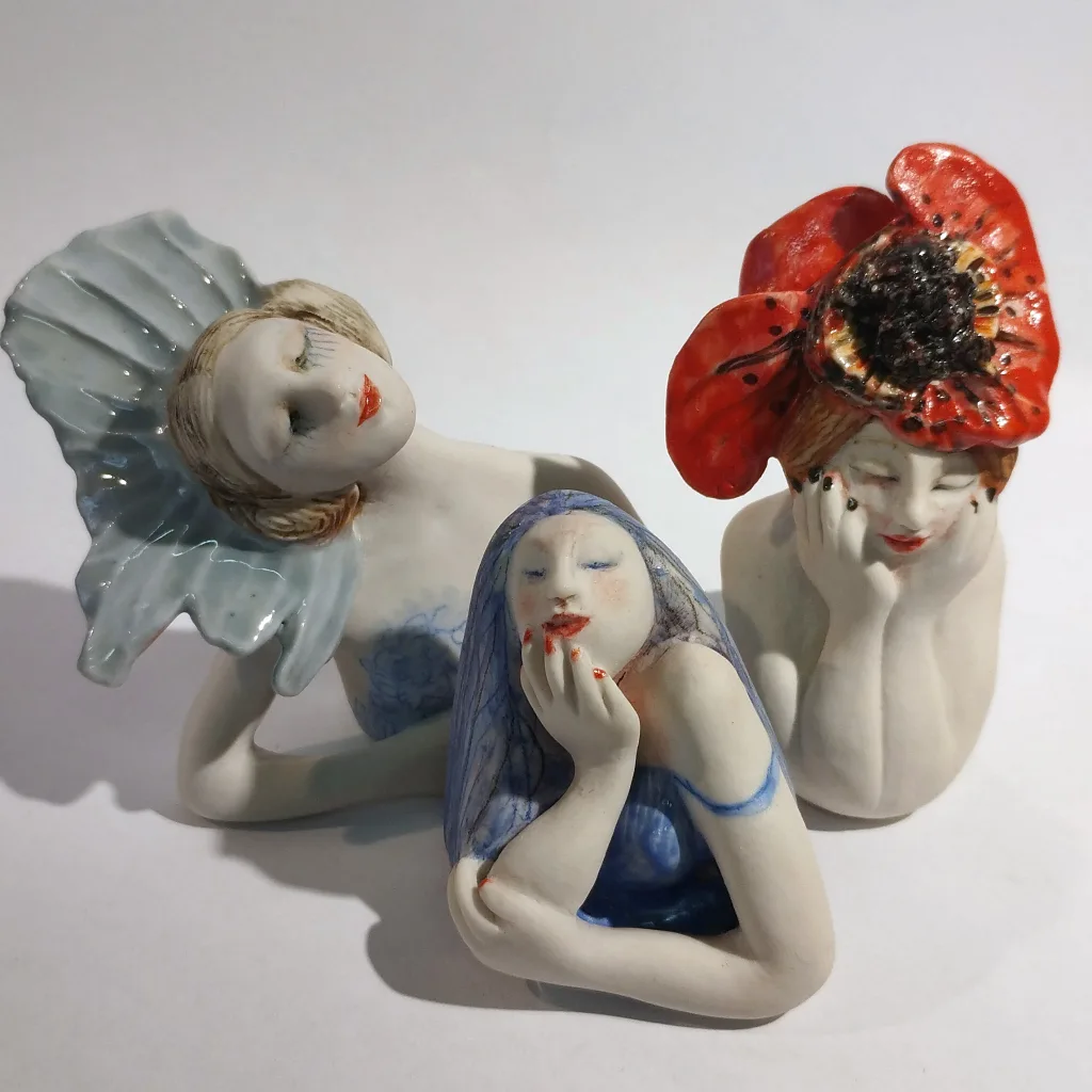 Les rêveuses - Sculptures de poche